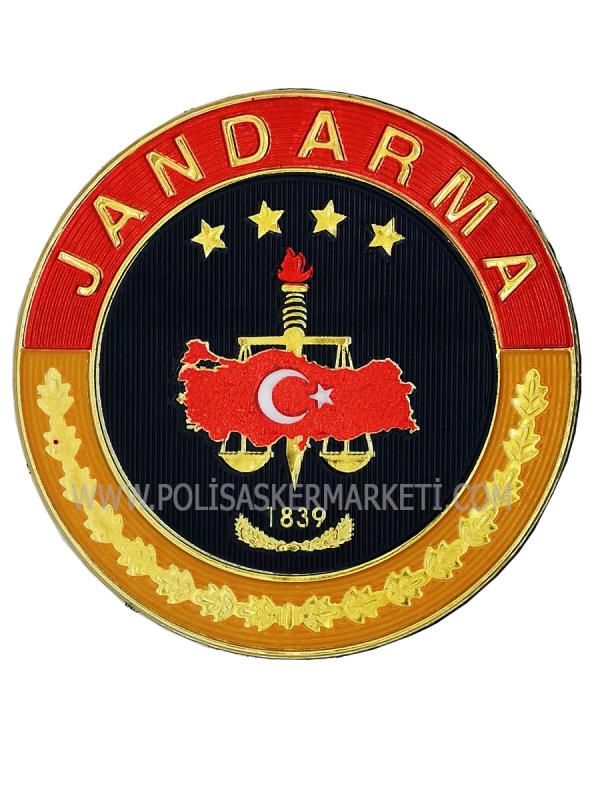 3 BOYUTLU JANDARMA BİRLİK AMBLEMİ