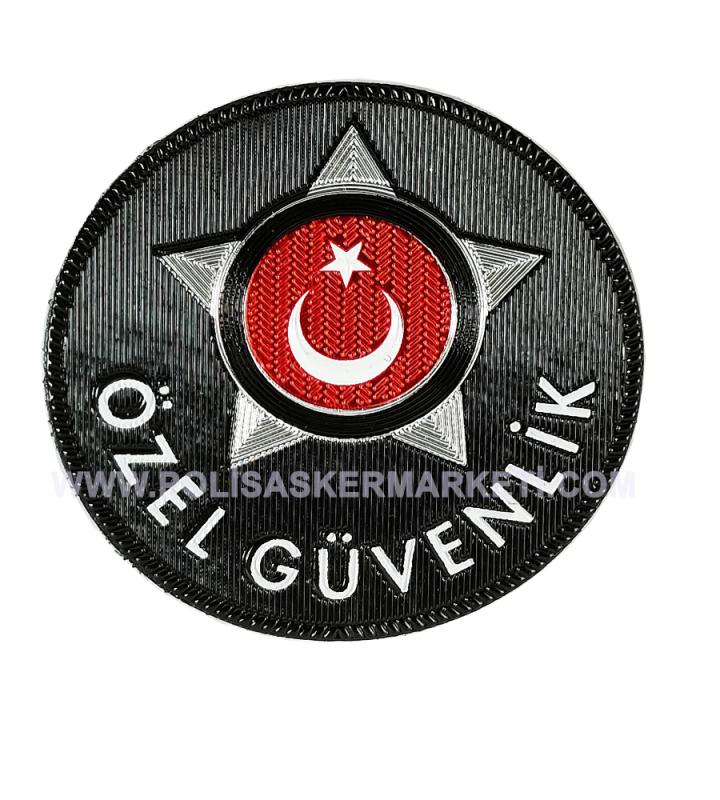 3 BOYUTLU ÖZEL GÜVENLİK KEP ARMASI