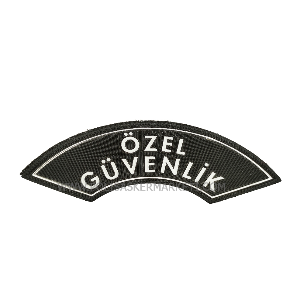 3 BOYUTLU ÖZEL GÜVENLİK KOL ARMASI