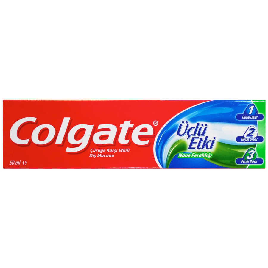 COLGATE DİŞ MACUNU ÜÇLÜ ETKİLİ 50 ML