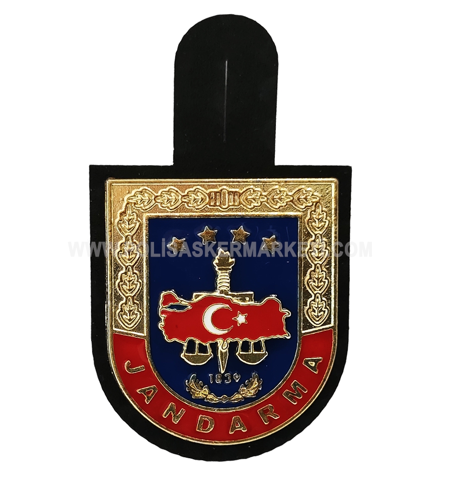 JANDARMA METAL GÖĞÜS BRÖVE
