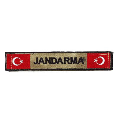 JANDARMA YAZILI NAKIŞLI ARMA