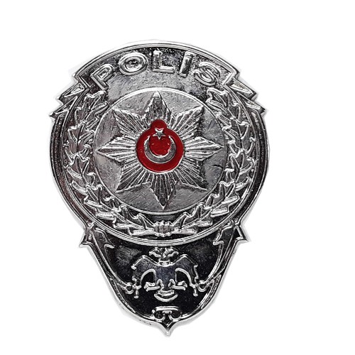 METAL POLİS CÜZDAN ROZETİ