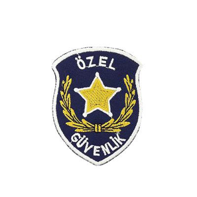 NAKIŞLI ÖZEL GÜVENLİK GÖĞÜS ARMASI