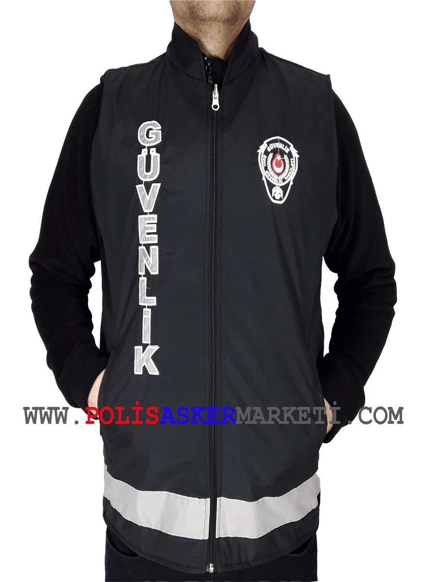 ÇİFT TARAFLI HAKİM YAKA ÖZEL GÜVENLİK YELEĞİ
