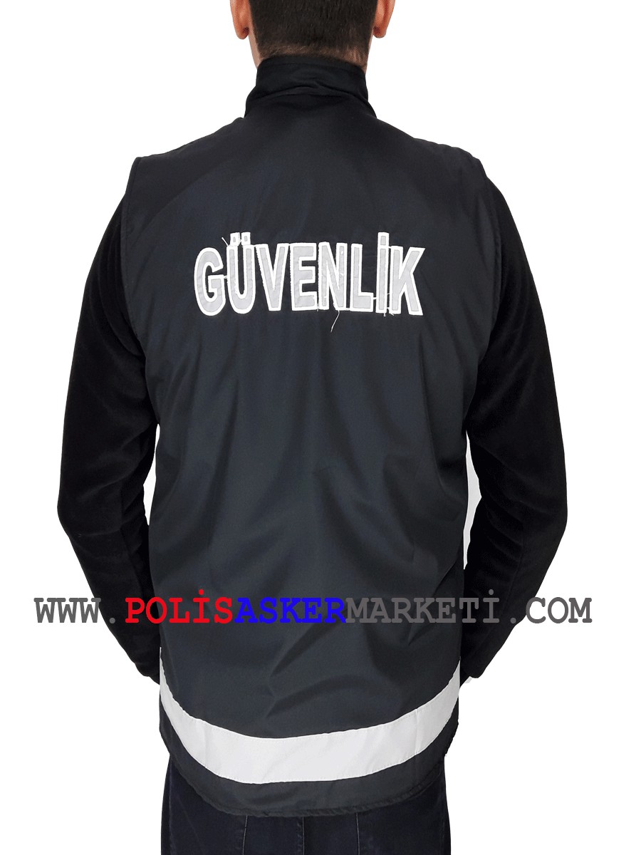 ÇİFT TARAFLI HAKİM YAKA ÖZEL GÜVENLİK YELEĞİ