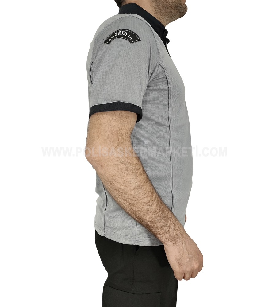 ÖZEL GÜVENLİK YAZLIK GRİ TİŞÖRT