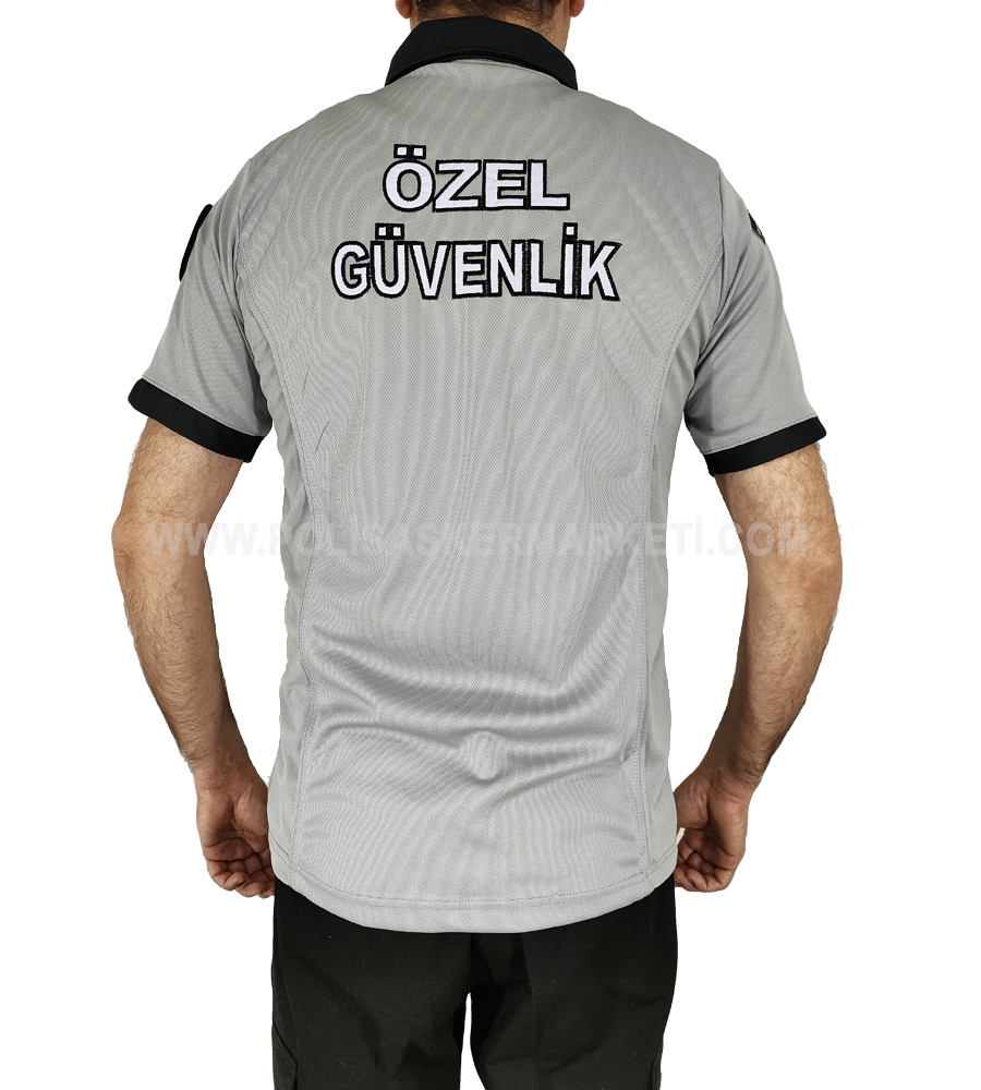 ÖZEL GÜVENLİK YAZLIK GRİ TİŞÖRT