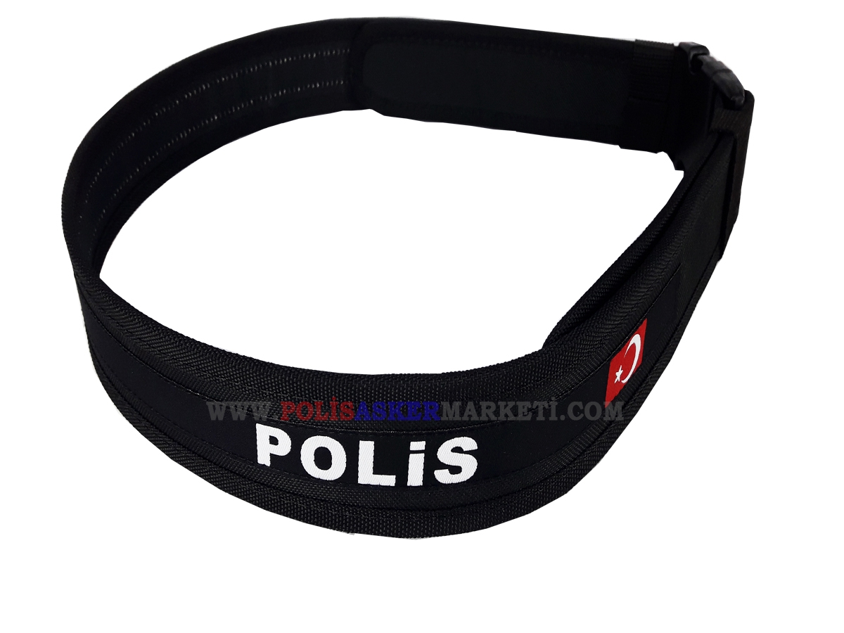 SİYAH POLİS YAZILI PALASKA