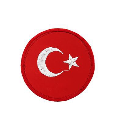 TÜRK BAYRAĞI ARMASI YUVARLAK CIRTLI