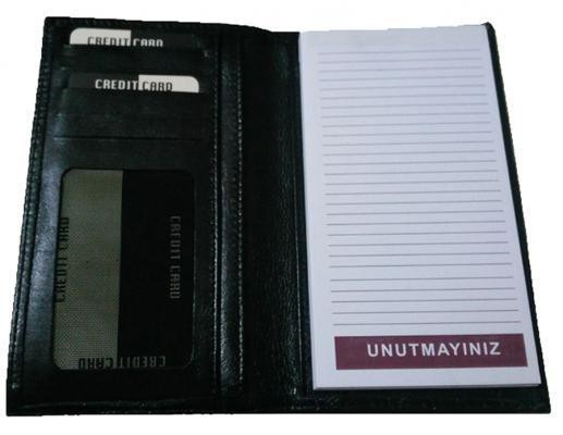 TÜRK KARAKUVVETLERİ KALEMLİK NOTLUK CÜZDAN